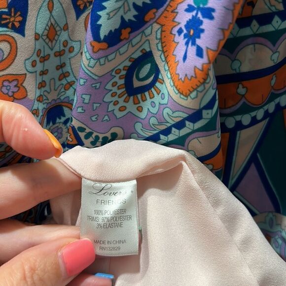 Lovers + Friends I Heart Babydoll Blush Scarf M - Picture 11 of 12